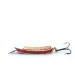 Vintage  South Bend  Super-Duper 506 Super-Duper 506, 1/4oz Gold / Red fishing spoon #11024