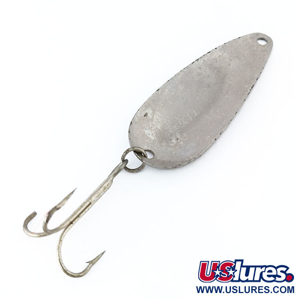 Vintage  Worth Chippewa Steel Spoon, 1/4oz Nickel fishing spoon #11026