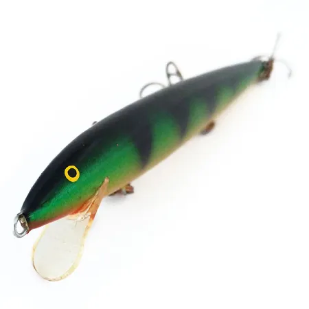 Vintage Rapala Original Floater F13, 1/4oz Tiger fishing lure #11028
