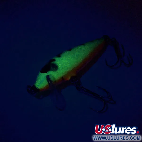 Vintage Rapala Countdown S4 UV, 1/8oz Fire Tiger fishing lure #11031