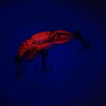 Vintage Rebel Wee UV, 3/32oz Fire fishing lure #11041