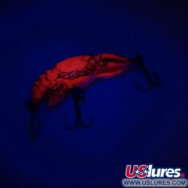 Vintage Rebel Wee UV, 3/32oz Fire fishing lure #11041