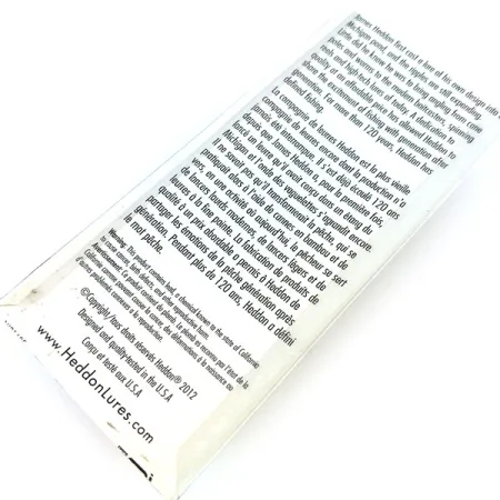 Heddon Zara Puppy, 1/4oz Transparent fishing lure #11049