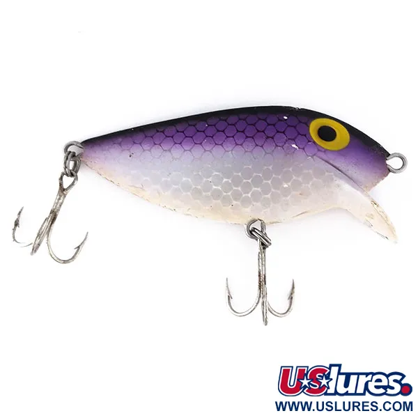 Vintage Storm Original Thin Fin (Pre Rapala), 1/3oz Purple fishing lure #11060