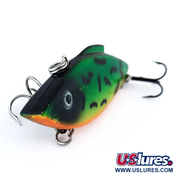 Vintage   Bill Lewis Rat-L-Trap UV, 1/2oz Fire Tiger fishing lure #11061