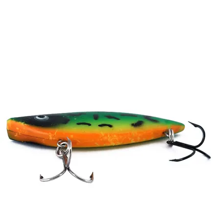 Vintage Bill Lewis Rat-L-Trap UV, 1/2oz Fire Tiger fishing lure #11061