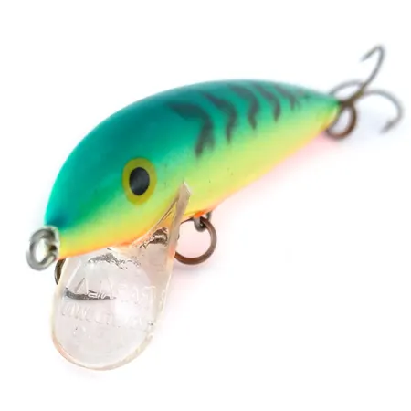 Vintage Rapala Countdown S9, 2/5oz Fire Tiger fishing lure #11064