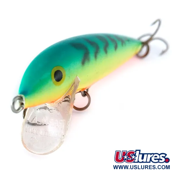 Vintage Rapala Countdown S9, 2/5oz Fire Tiger fishing lure #11064