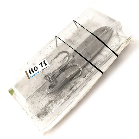 Hopkins shorty 75 Jig Lure, 3/4oz Nickel fishing spoon #11071