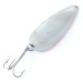 Vintage  Worth Chippewa Steel Spoon, 1/2oz Red / White / Nickel fishing spoon #11081