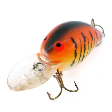 Vintage Bomber Fat A B05F, 1/3oz Red Tiger fishing lure #11083