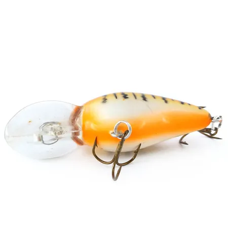 Vintage Bomber Fat A B05F, 1/3oz Red Tiger fishing lure #11083