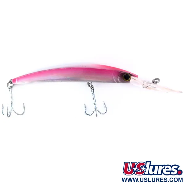 Vintage FishHouse USA FishHouse Crystal Minnow Deep Diver, 1oz Rainbow Pink fishing lure #11137