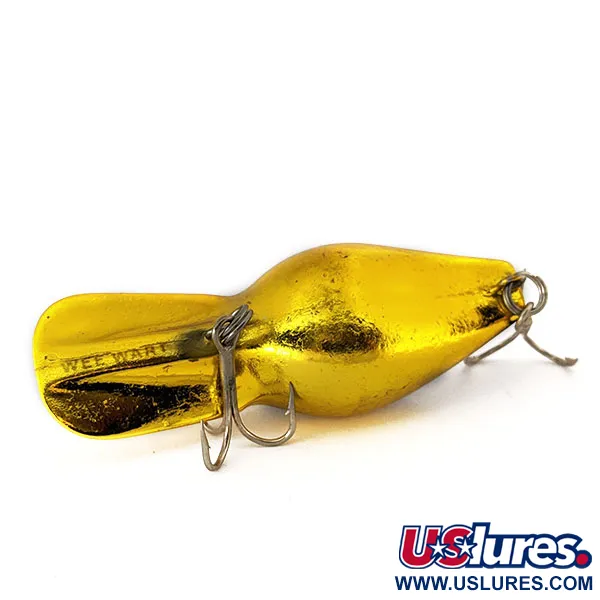 Vintage Storm Wee Wart , 1/4oz Gold fishing lure #11138