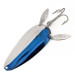 Vintage  Eppinger Dardevle Dardevlet Klicker, 3/4oz Nickel / Blue fishing spoon #11146