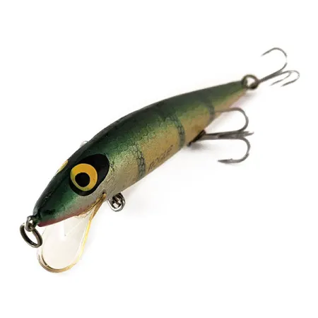 Vintage Smithwick Suspending Rattlin’ Rogue, 2/5oz Perch fishing lure #11173