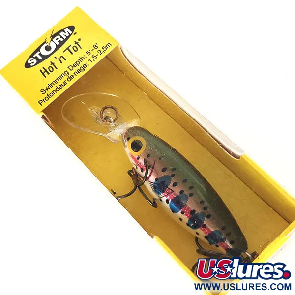 Vintage  Storm Hot'N Tot Thin Fin, fishing lure #11183