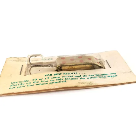 Jake's Lures Lil Jake , 1/3oz Brass / Red fishing spoon #11197