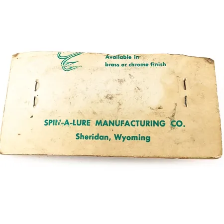 Jake's Lures Lil Jake , 1/3oz Brass / Red fishing spoon #11197