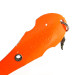   Panther Martin Zig Zag con Penna, 3/5oz Fluorescent Orange Glow in UV light, Fluorescent fishing spoon #11202