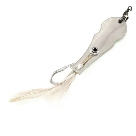 Panther Martin Zig Zag con Penna UV, 3/5oz Chartreuse fishing spoon #11203