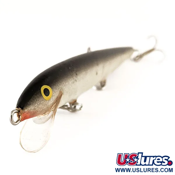 Vintage Rapala Original Floater F11, 3/16oz S (Silver) fishing lure #11211