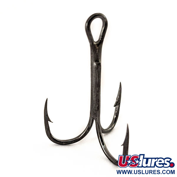   Treble Hook Eagle Claw #2 HL 1500,  Black fishing #11616