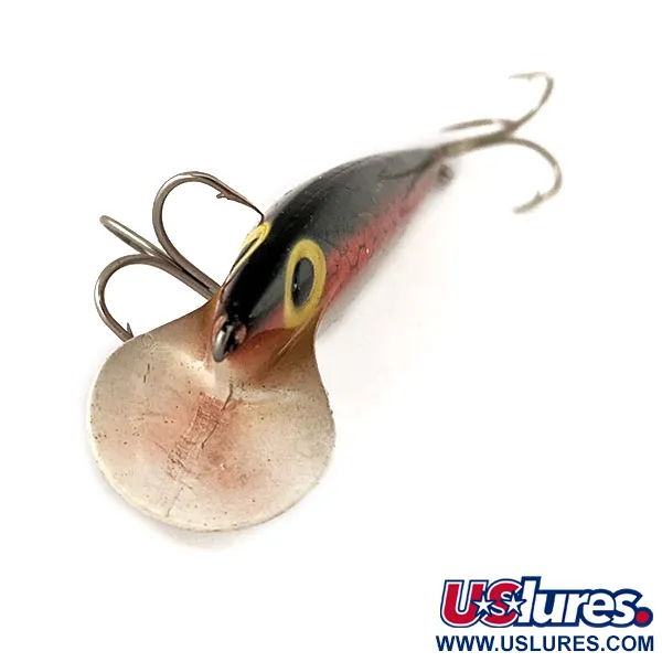 Vintage Storm Thin Fin Shiner Minnow, 1/4oz Red / Gray fishing lure #11233