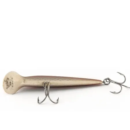 Vintage Storm Thin Fin Shiner Minnow, 1/4oz Red / Gray fishing lure #11233