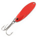 Vintage  Acme Kastmaster, 1/4oz Red / Nickel fishing spoon #11235