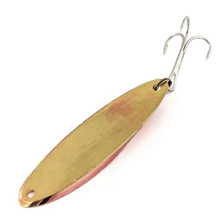 Vintage Acme Kastmaster, 1oz Red / Gold fishing spoon #11236