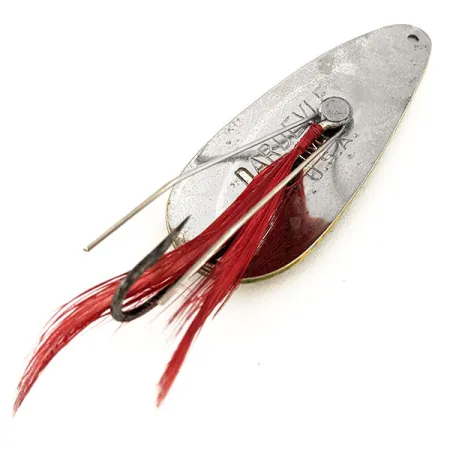 Vintage Eppinger Weedless Dardevle Imp, 2/5oz Frog fishing spoon #11247