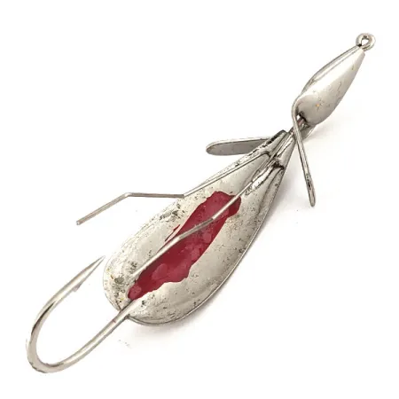 Vintage Weedless Panther Martin Weed Wing, 3/5oz Nickel fishing spoon #11249