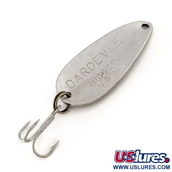 Vintage  Eppinger Dardevle Midget, 3/16oz Silver fishing spoon #11250
