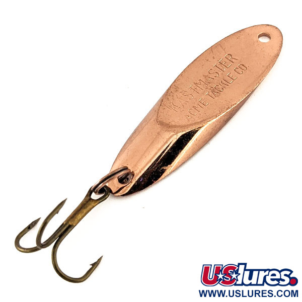 Vintage  Acme Kastmaster, 3/8oz Copper fishing spoon #11258