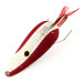 Vintage  Eppinger Weedless Dardevle Imp, 2/5oz Red / White / Nickel fishing spoon #11266