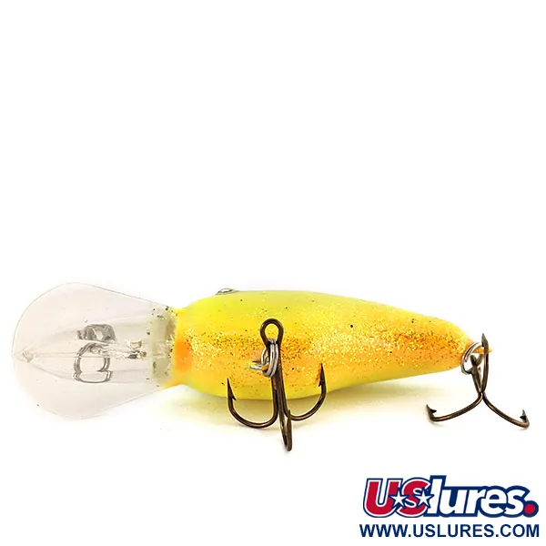 Vintage   Strike King 4XD, 1/3oz Chartreuse fishing lure #11271