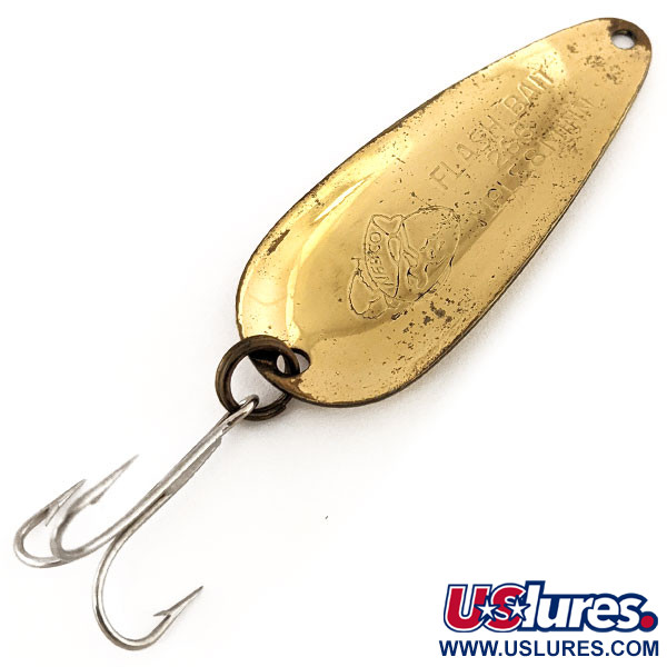 Vintage   Nebco FlashBait 266, 1/3oz Copper fishing spoon #11278