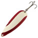 Vintage  Marathon Bait Company Marathon, 1/2oz Red / White / Nickel fishing spoon #11280