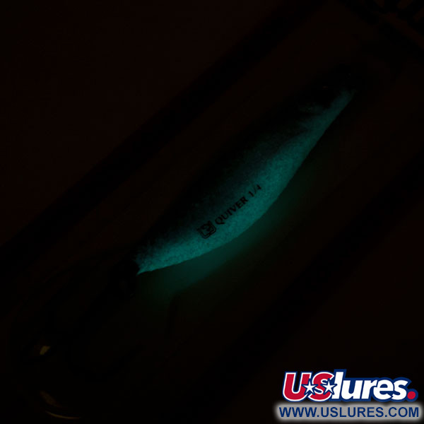   Luhr Jensen Quiver Glow, 1/4oz Glow in Dark fishing lure #11285