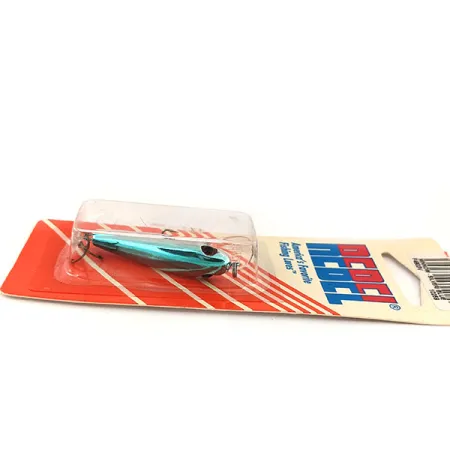 Rebel Minnow Floater F4, 1/16oz Siver Blue fishing lure #11288