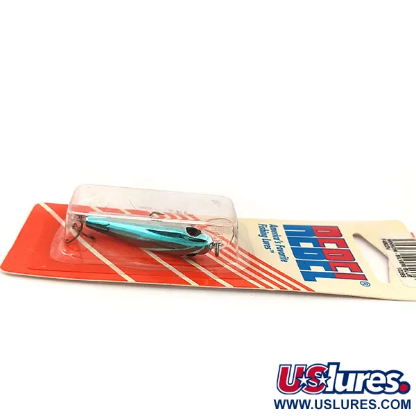 Rebel Minnow Floater F4, 1/16oz Siver Blue fishing lure #11288