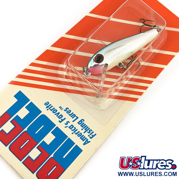 Rebel Minnow Floater F4, 1/16oz Siver Blue fishing lure #11288