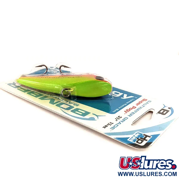   Bomber Super Pogy , 1 1/4oz Cotton Candy fishing lure #11303