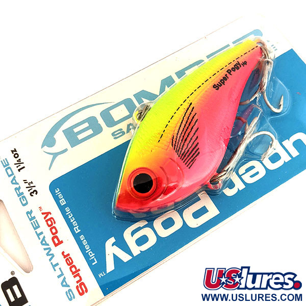  Bomber Super Pogy , 1 1/3oz Cotton Candy fishing lure #11408
