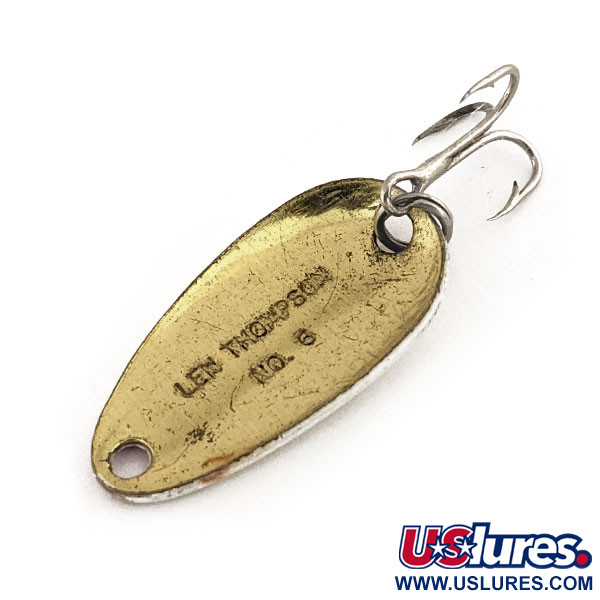 Vintage   Len Thompson #6, 1/8oz  fishing spoon #11312