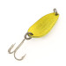 Vintage  Luhr Jensen Little Jewel UV, 3/16oz Yellow fishing spoon #11314