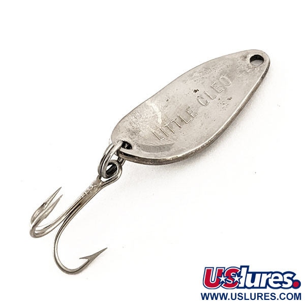 Vintage  Seneca Little Cleo, 3/16oz Nickel fishing spoon #11317