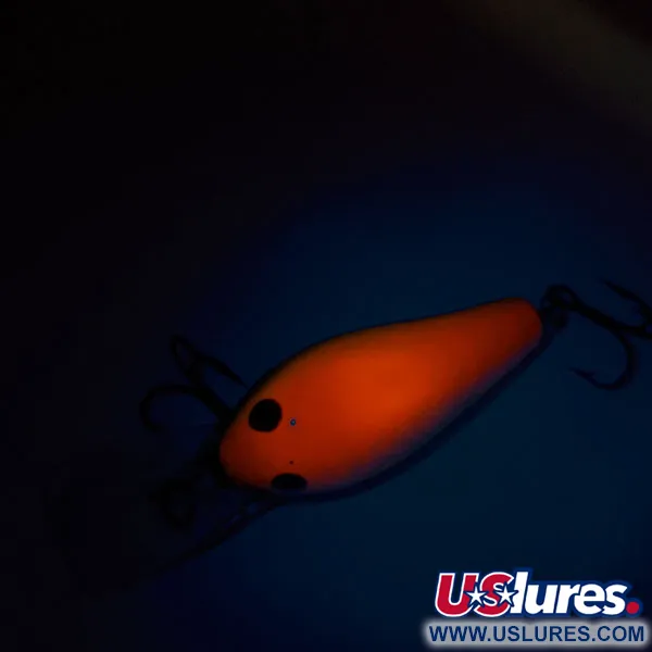 Vintage Rapala Fat Rap FR 5, 1/3oz Orange fishing lure #11326