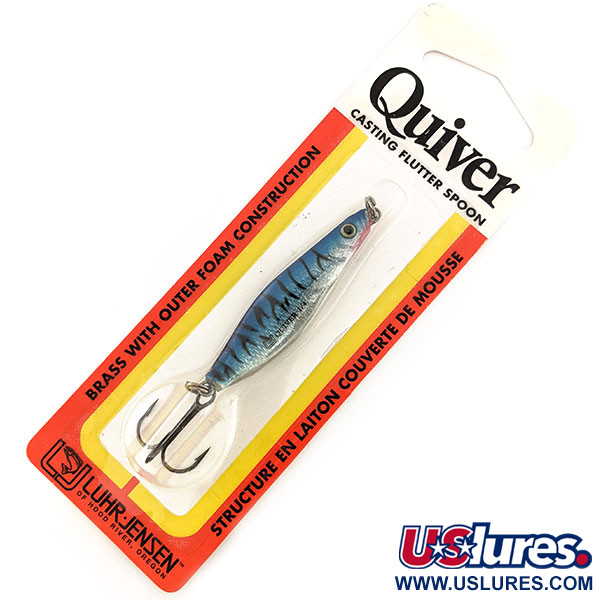   Luhr Jensen Quiver, 1/4oz Blue Shiner fishing spoon #11337
